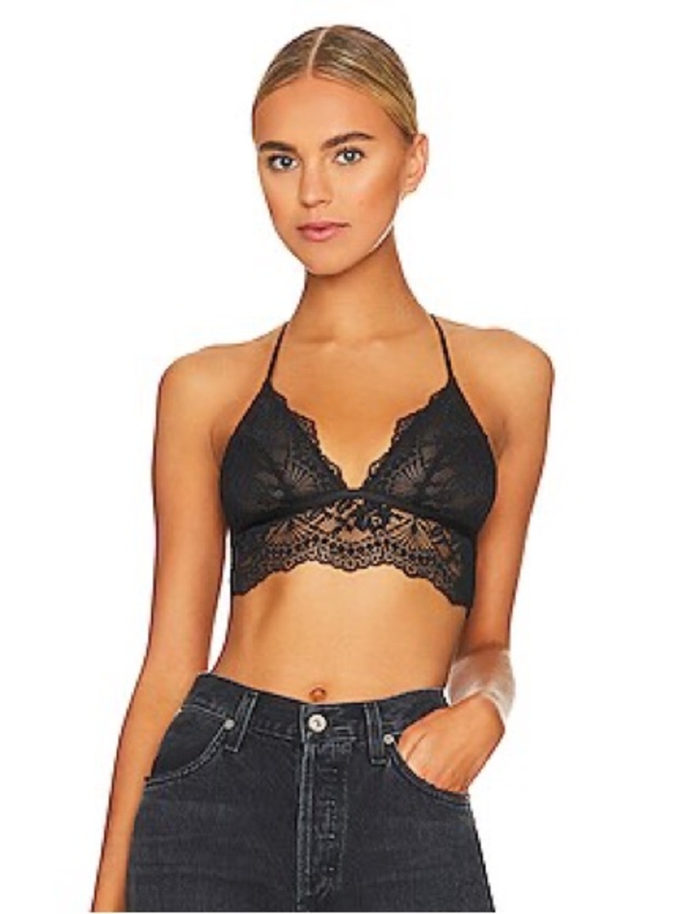 NWT FREE PEOPLE MAYA LONGLINE BRA MSRP $38